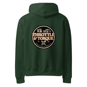 Throttle & Torque Oversized Heavyweight Hoodie - Image 12
