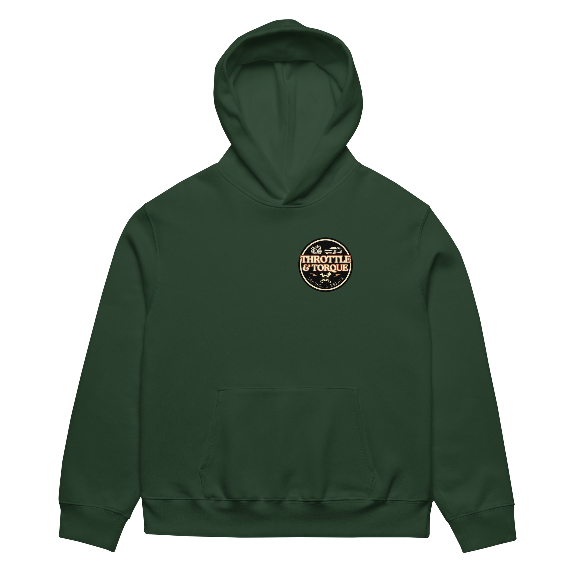 Throttle & Torque Oversized Hoodie - Image 25