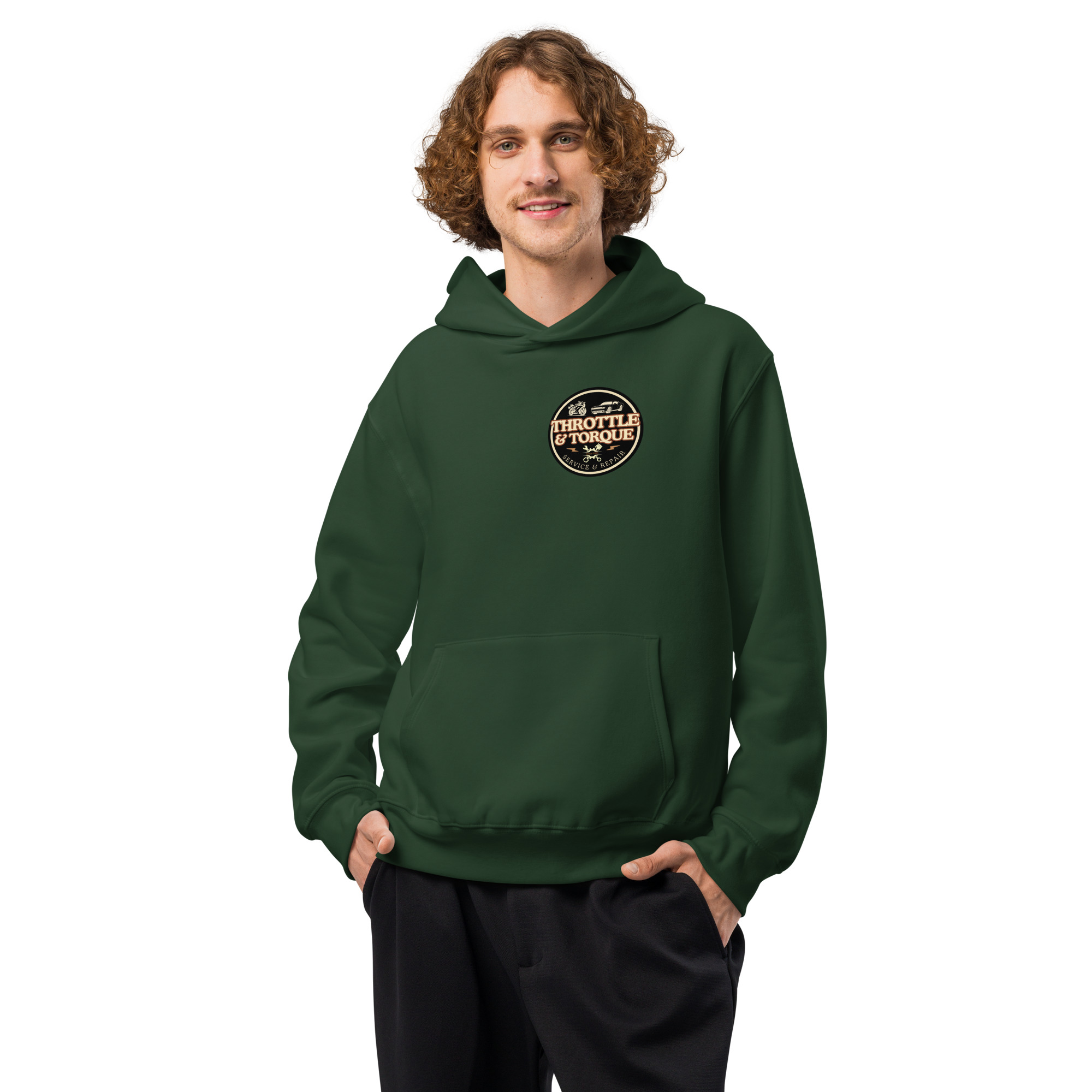 Throttle & Torque Oversized Hoodie - Image 46