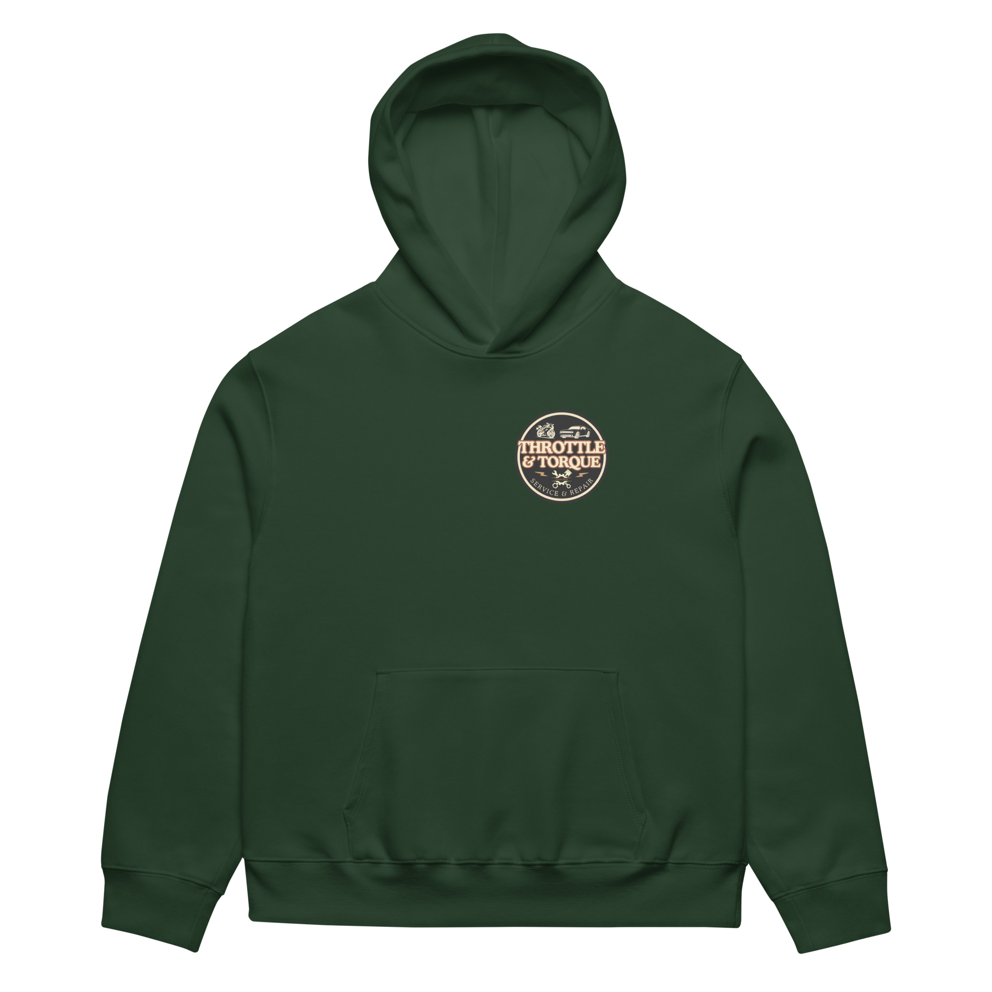 Throttle & Torque Oversized Hoodie - Image 114
