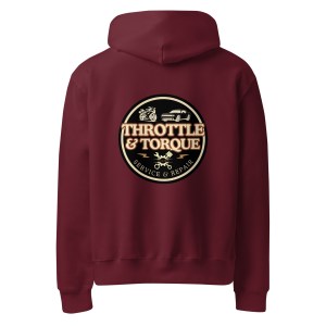 Throttle & Torque Oversized Heavyweight Hoodie - Image 11