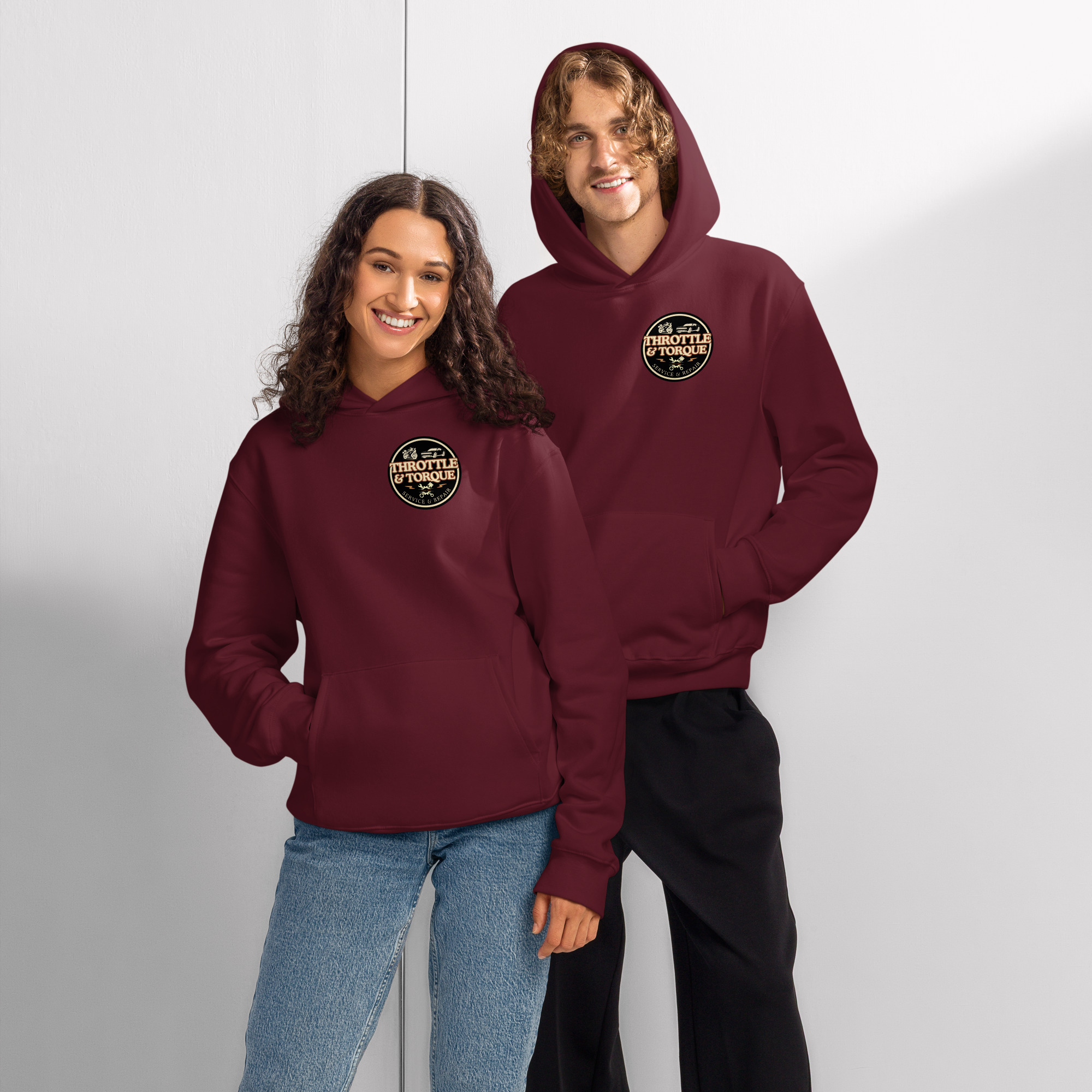 Throttle & Torque Oversized Heavyweight Hoodie - Image 32