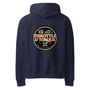 Throttle & Torque Oversized Hoodie - Image 3