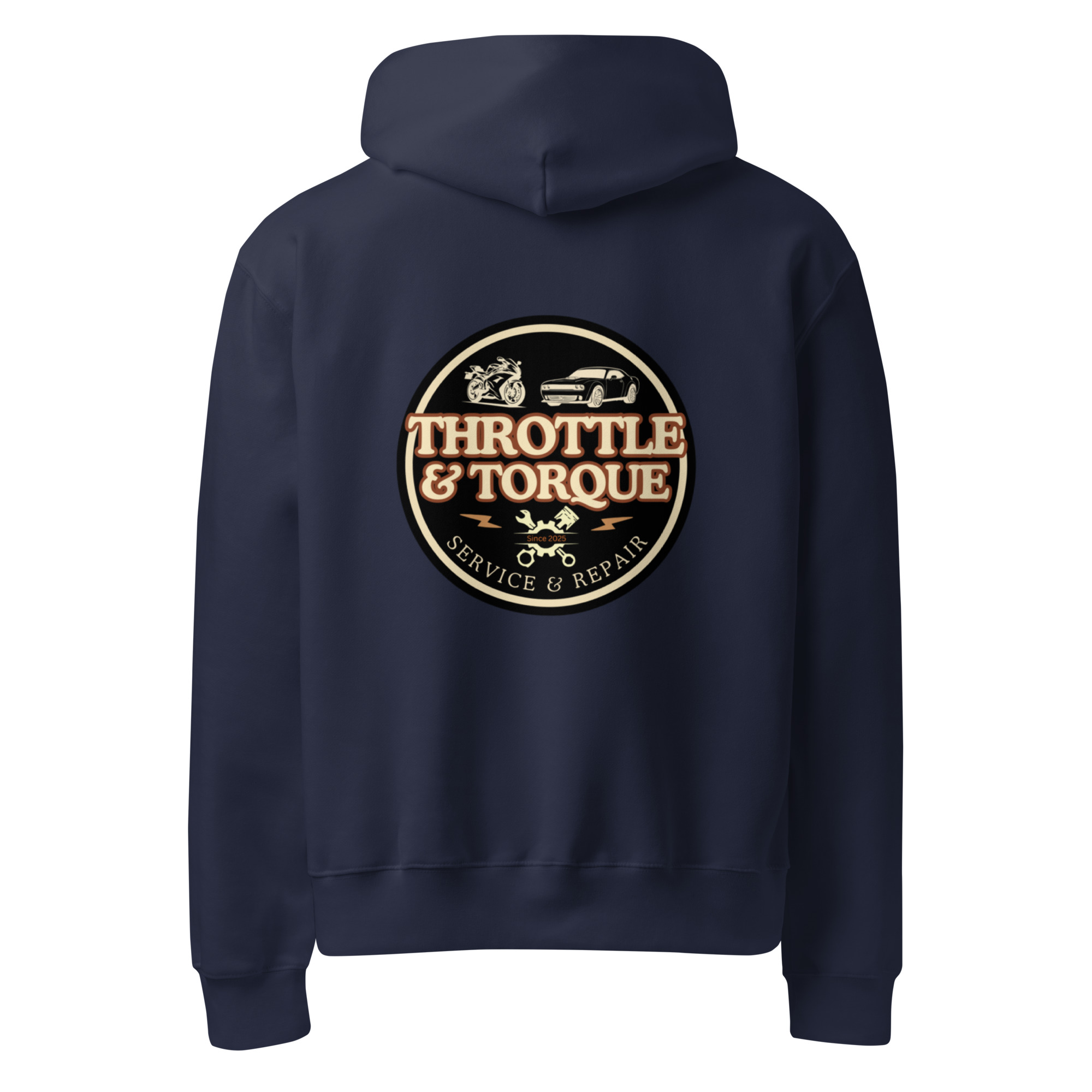 Throttle & Torque Oversized Hoodie - Image 3