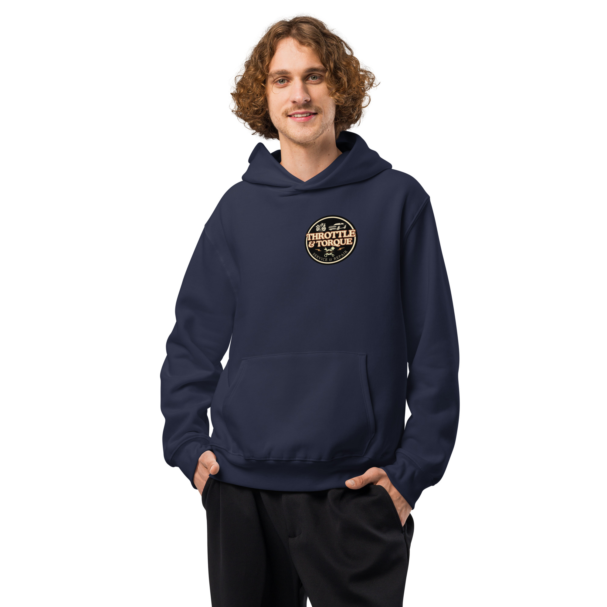 Throttle & Torque Oversized Hoodie - Image 45