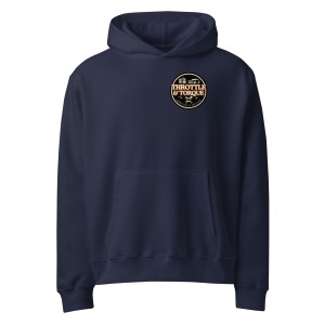 Throttle & Torque Oversized Heavyweight Hoodie - Image 3
