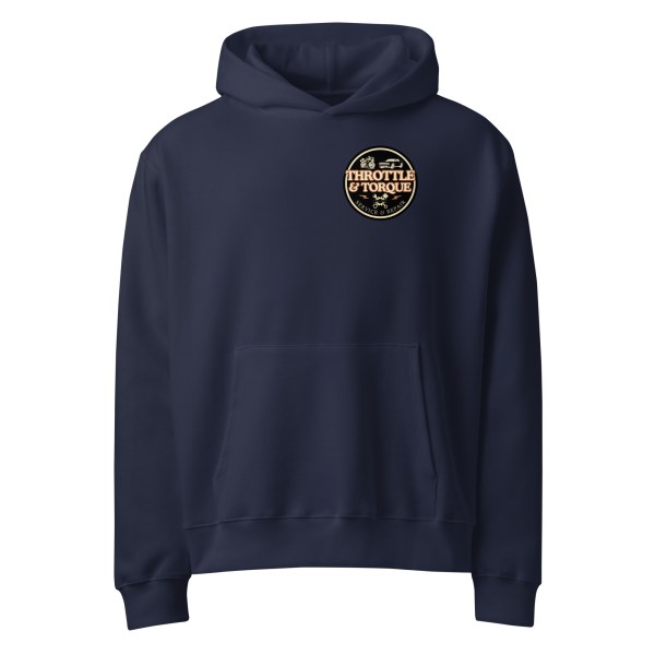 Throttle & Torque Oversized Heavyweight Hoodie