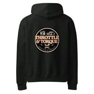 Throttle & Torque Oversized Hoodie - Image 2