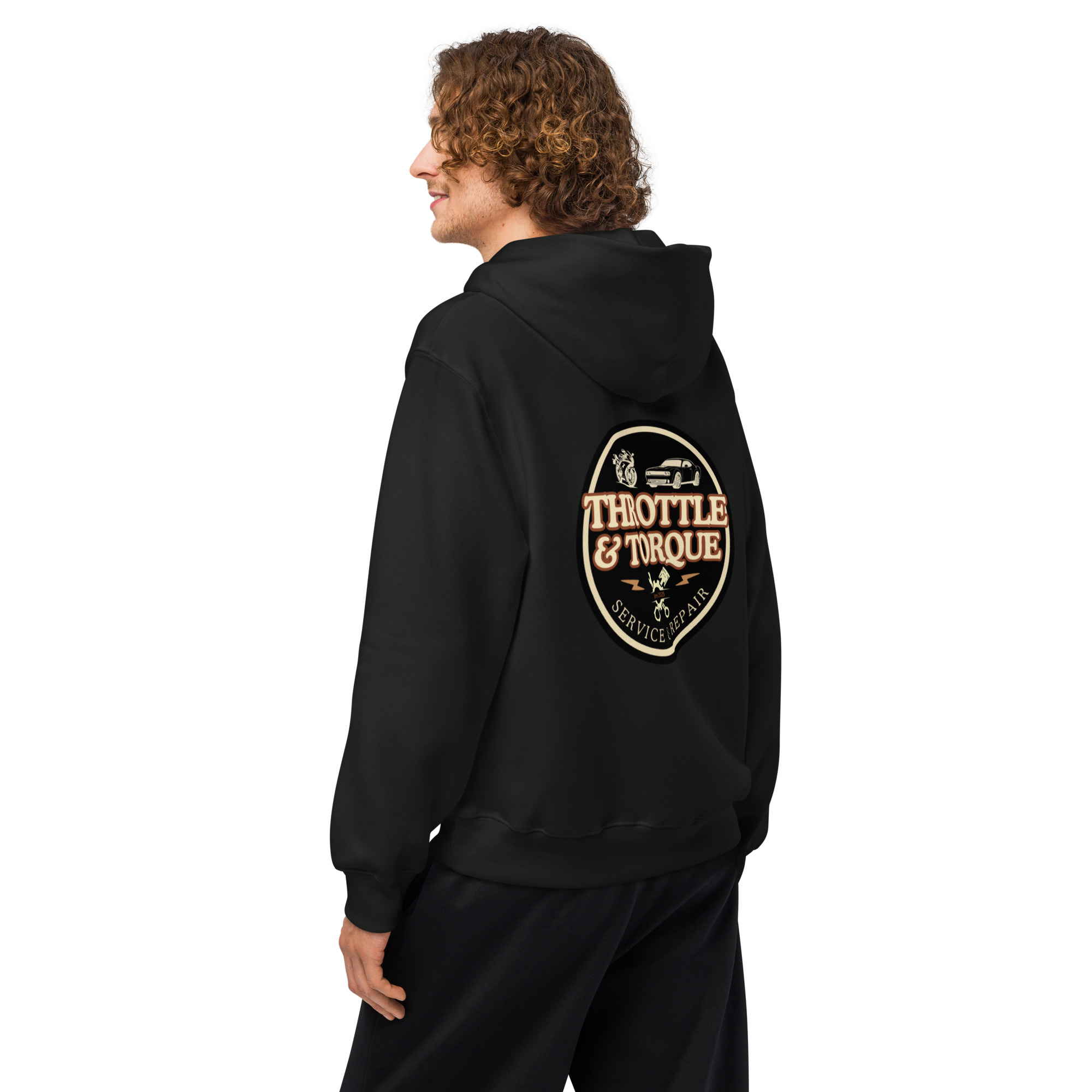 Throttle & Torque Oversized Hoodie - Image 37