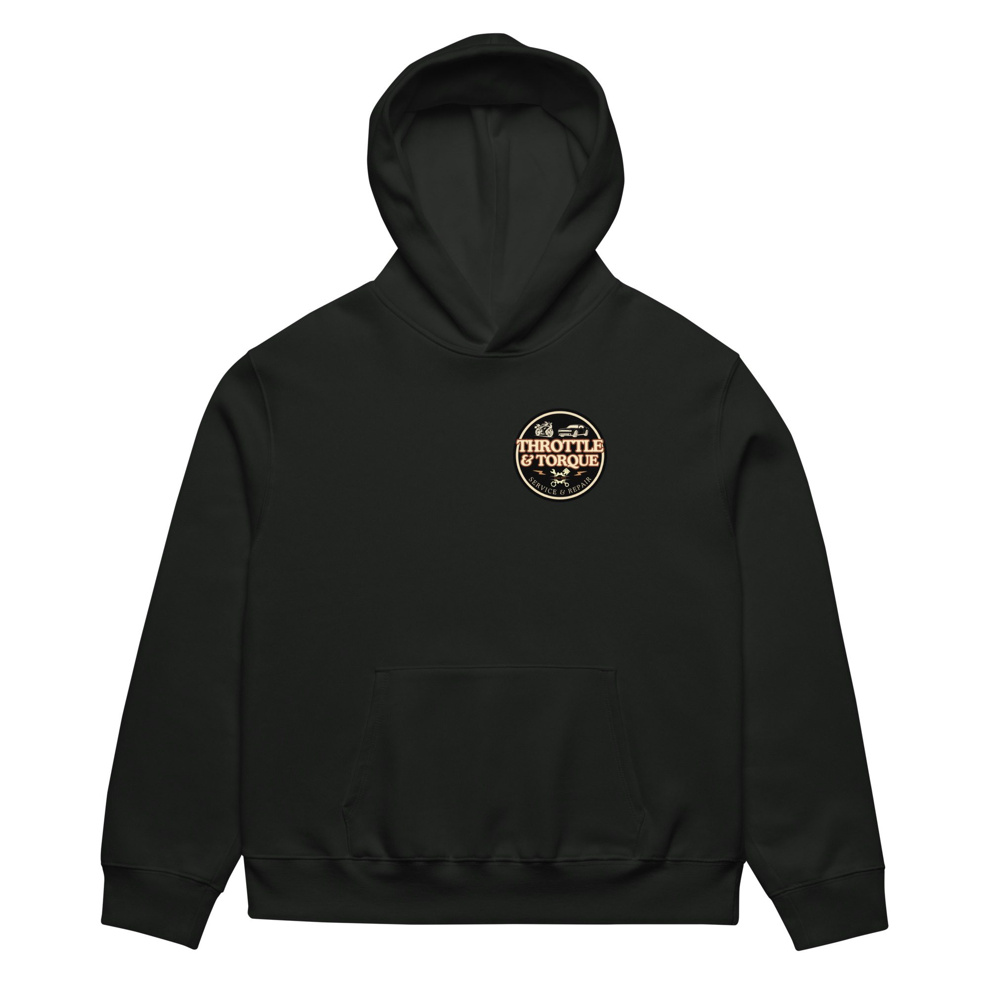 Throttle & Torque Oversized Hoodie - Image 23