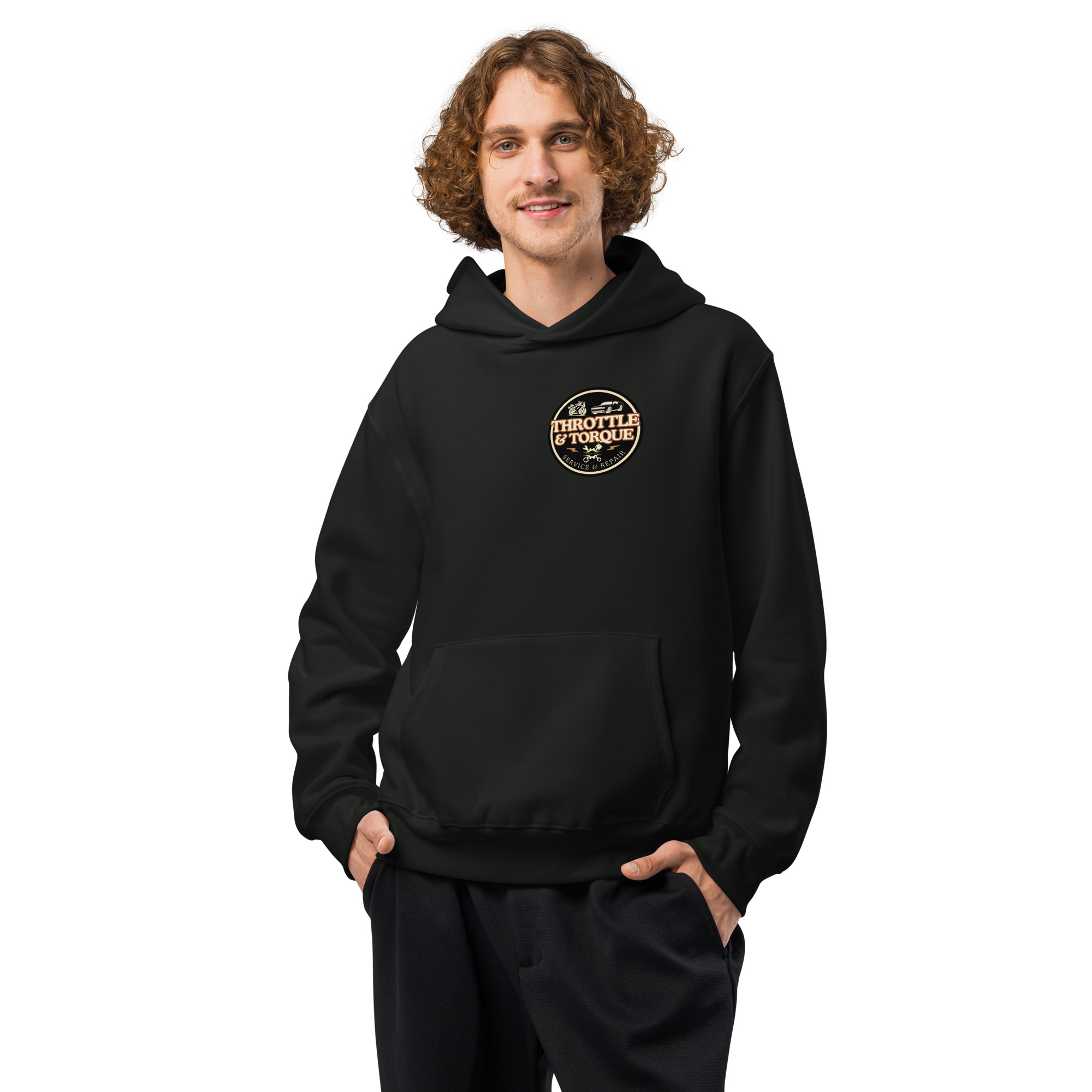 Throttle & Torque Oversized Hoodie - Image 44