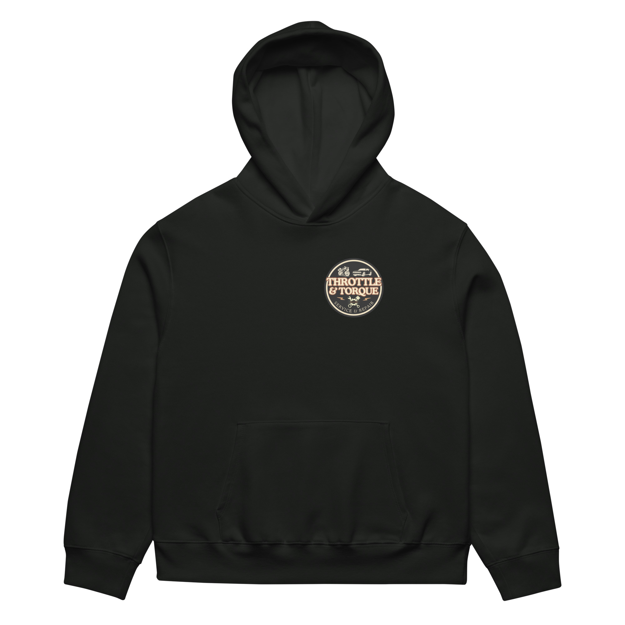 Throttle & Torque Oversized Hoodie - Image 110