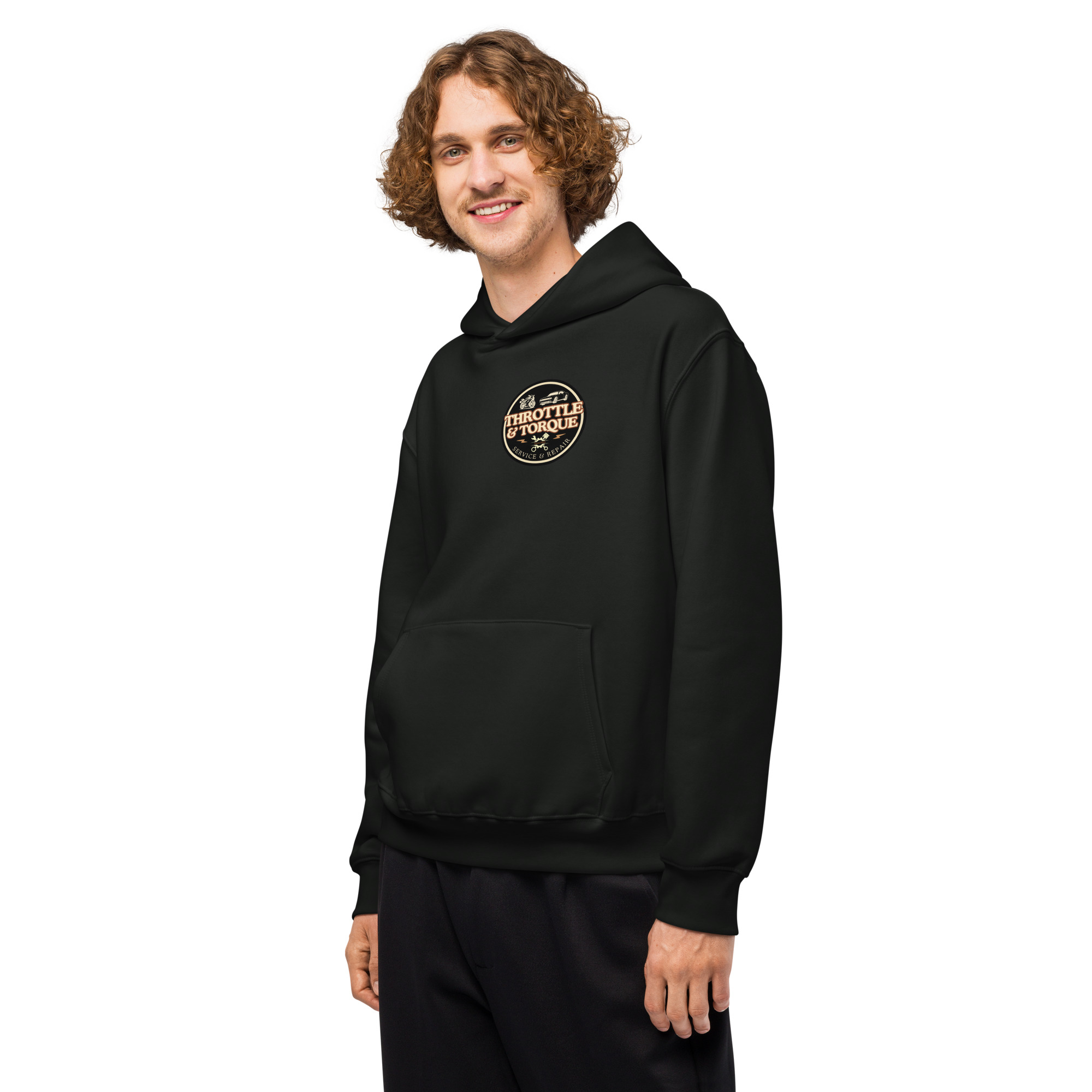 Throttle & Torque Oversized Hoodie - Image 58