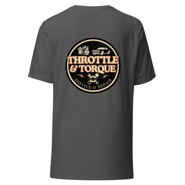 Throttle & Torque Classic Logo T-Shirt