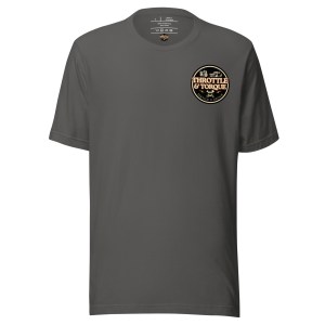 Throttle & Torque Classic Logo T-Shirt - Image 7