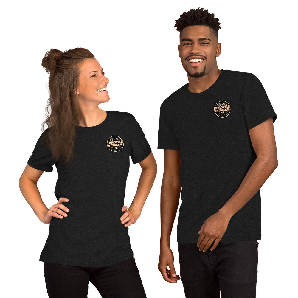 Throttle & Torque Classic Logo T-Shirt - Image 33