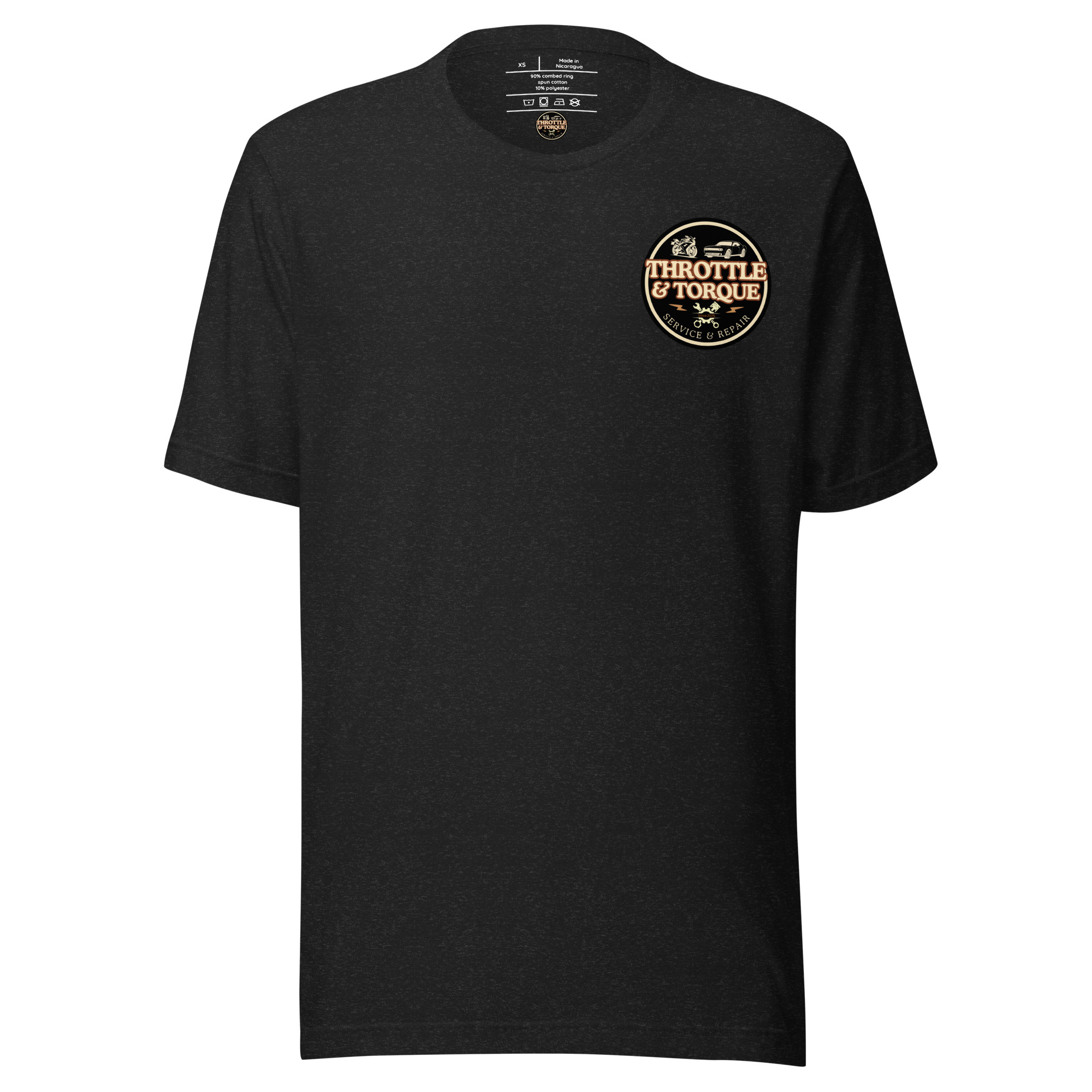 Throttle & Torque Classic Logo T-Shirt - Image 1