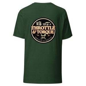 Throttle & Torque Classic Logo T-Shirt - Image 13