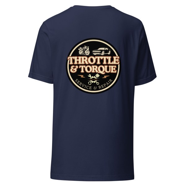 Throttle & Torque Classic Logo T-Shirt