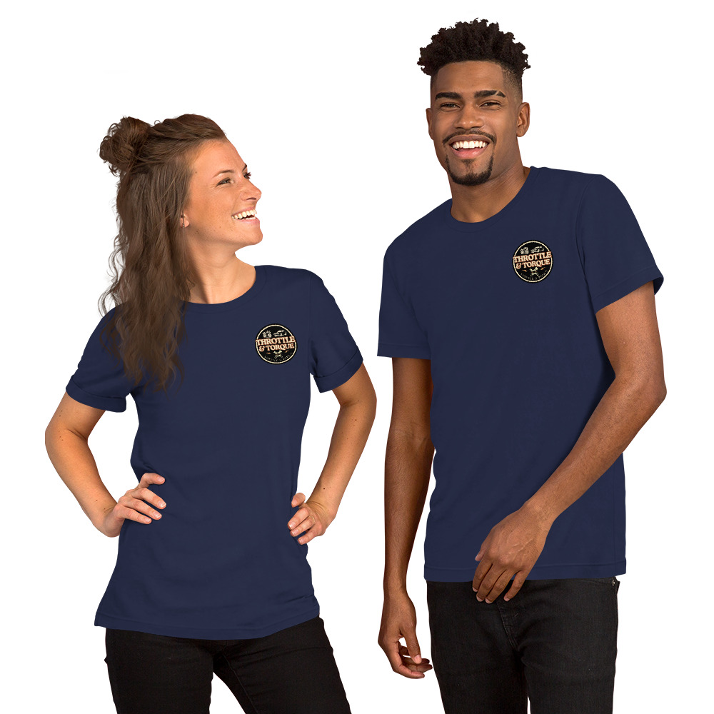 Throttle & Torque Classic Logo T-Shirt - Image 35
