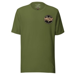 Throttle & Torque Classic Logo T-Shirt - Image 8