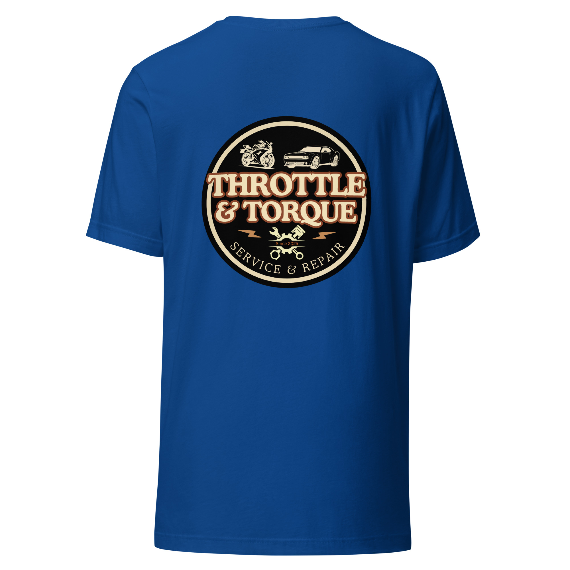 Throttle & Torque Classic Logo T-Shirt - Image 14