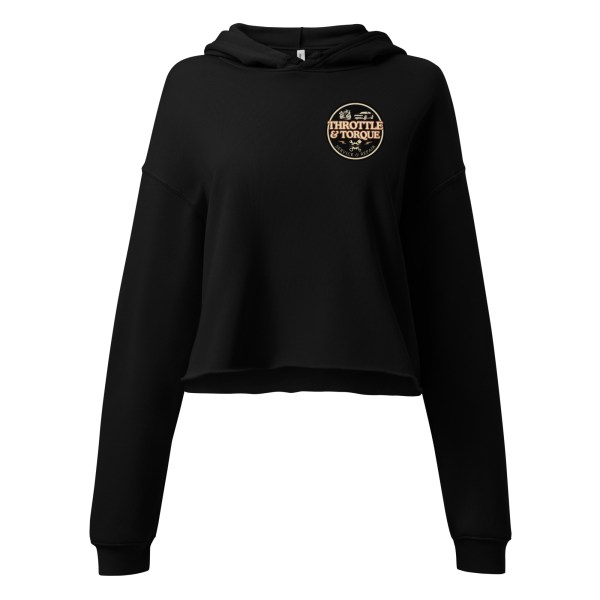 Throttle & Torque Women’s Crop Hoodie
